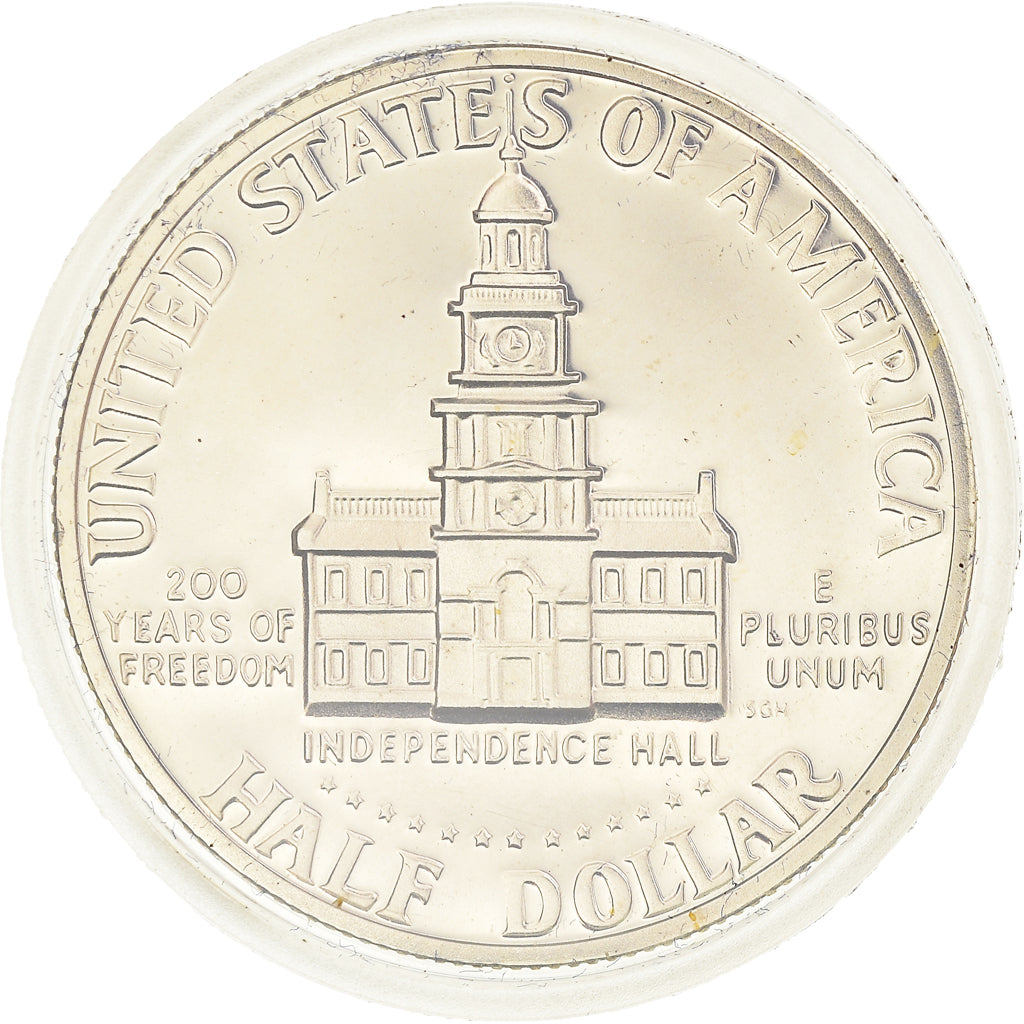 Coin, United States, Kennedy Half Dollar, Half Dollar, 1976, San Francisco
