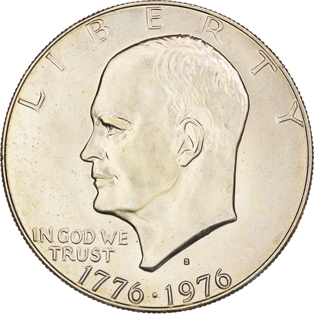 Coin, United States, Eisenhower Dollar, Dollar, 1976, San Francisco, Special UNC