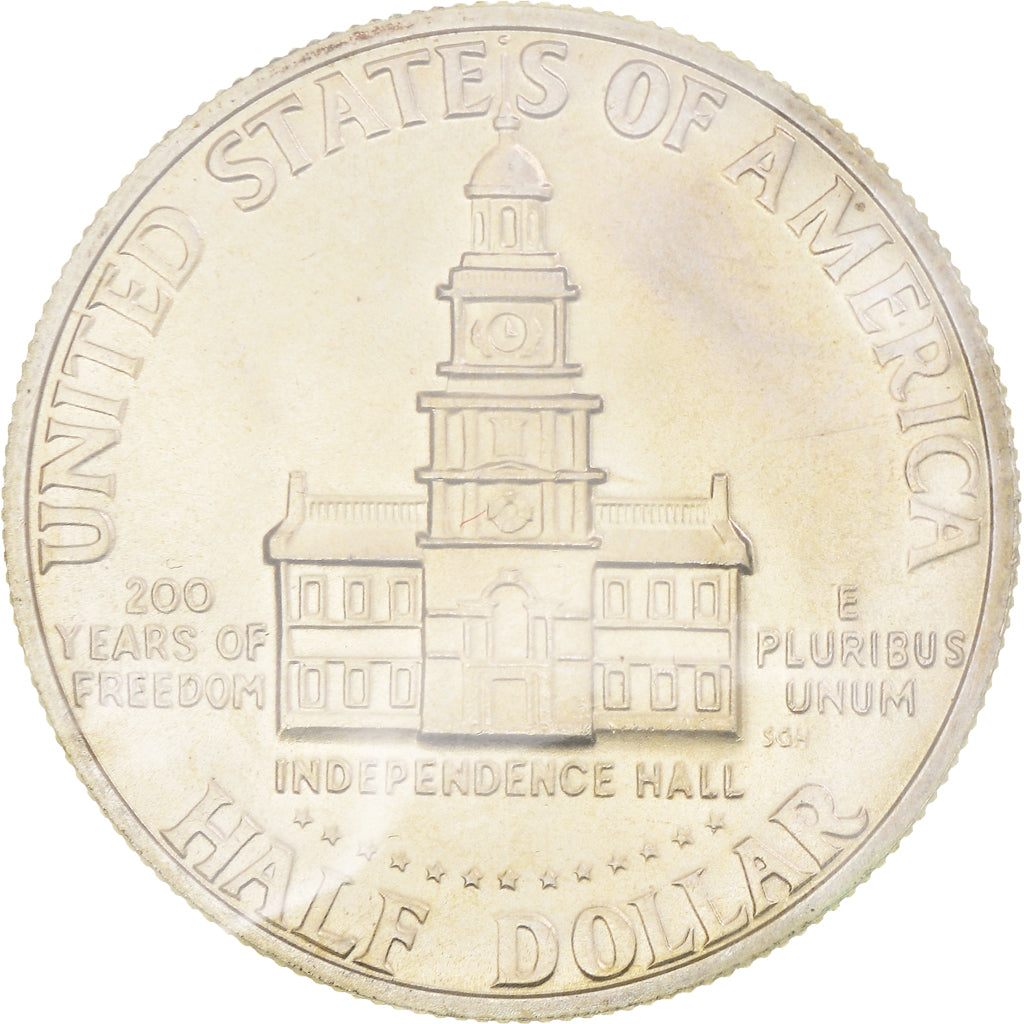 Coin, United States, Kennedy Half Dollar, Half Dollar, 1976, San Francisco, UNC