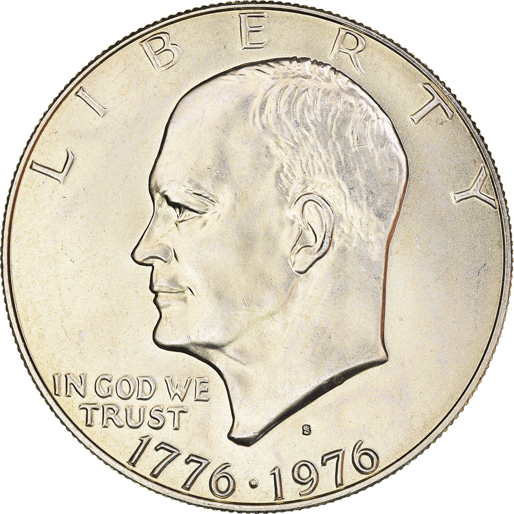 Coin, United States, Eisenhower Dollar, Dollar, 1976, San Francisco, Special UNC