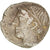 Moneta, Tracja, Thasos, Hemiobol, 412-404 BC, EF(40-45), Srebro, HGC:6-341