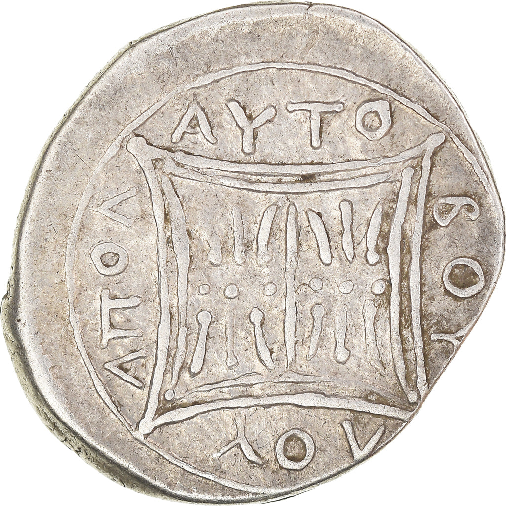 Coin, Illyria, Drachm, 260/167-48 BC, Apollonia, EF(40-45), Silver, HGC:3.1-4