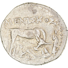 Coin, Illyria, Drachm, 250-200 BC, Dyrrhachium, AU(50-53), Silver, HGC:3-40