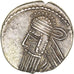 Coin, Parthia (Kingdom of), Vologases IV, Drachm, 147-191, Ekbatana, AU(55-58)
