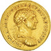 Coin, Trajan, Aureus, 107 AD, Rome, Rare, AU(50-53), Gold, Calicó:1088, RIC:150