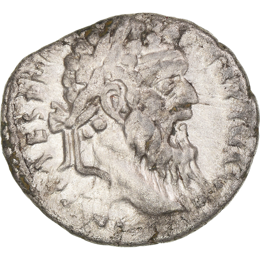 Coin, Pertinax, Denarius, 193, Rome, VF(30-35), Silver, RIC:8a