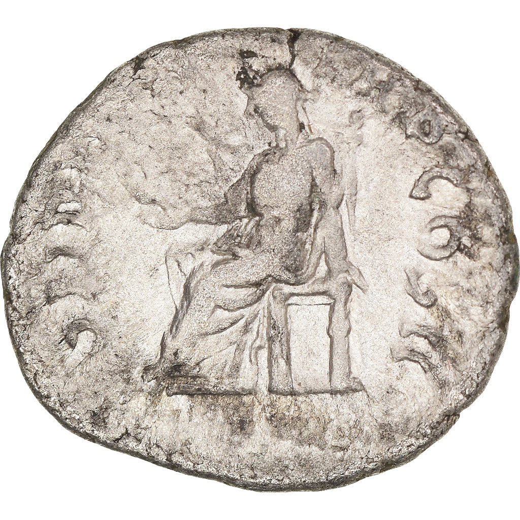 Coin, Pertinax, Denarius, 193, Rome, VF(30-35), Silver, RIC:8a