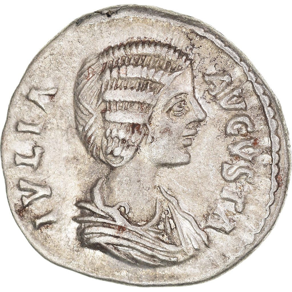 Coin, Julia Domna, Denarius, 193-195 AD, Laodicea ad Mare, AU(50-53), Silver