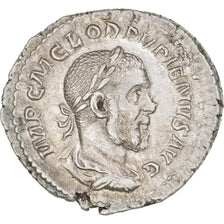 Coin, Pupienus, Denarius, 238, Rome, AU(50-53), Silver, RIC:1