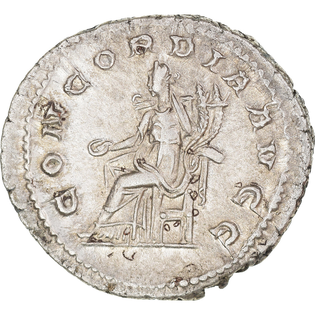 Coin, Pupienus, Denarius, 238, Rome, AU(50-53), Silver, RIC:1
