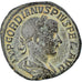 Münze, Gordian III, Sesterz, 241-244, Rome, S+, Bronze, RIC:319a