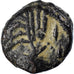 Coin, Africa, Vandals, Thrasamund, Nummus, 496-523, Carthage, EF(40-45), Copper