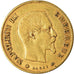 Coin, France, Napoleon III, 10 Francs, 1860, Strasbourg, VF(30-35), Gold