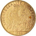 Coin, France, Marianne, 10 Francs, 1900, Paris, EF(40-45), Gold, KM:846