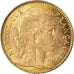 Moneda, Francia, Marianne, 10 Francs, 1910, Paris, MBC+, Oro, KM:846