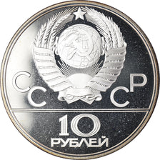 Moneta, Russia, 1980 Olympics - Pole Vaulting, 10 Roubles, 1978, Leningrad