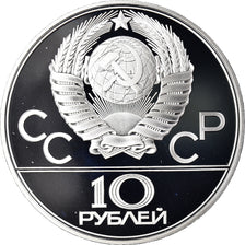 Moneda, Rusia, 1980 Olympics - Tug of War, 10 Roubles, 1980, Leningrad, Proof