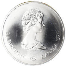 Coin, Canada, Elizabeth II, 1976 Olympics - Sailing, 10 Dollars, 1975, Royal