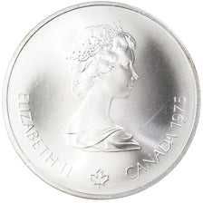 Coin, Canada, Elizabeth II, 1976 Olympics - Canoeing, 10 Dollars, 1975, Royal
