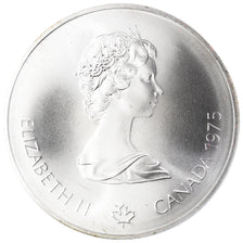 Coin, Canada, Elizabeth II, 1976 Olympics - Sailing, 10 Dollars, 1975, Royal