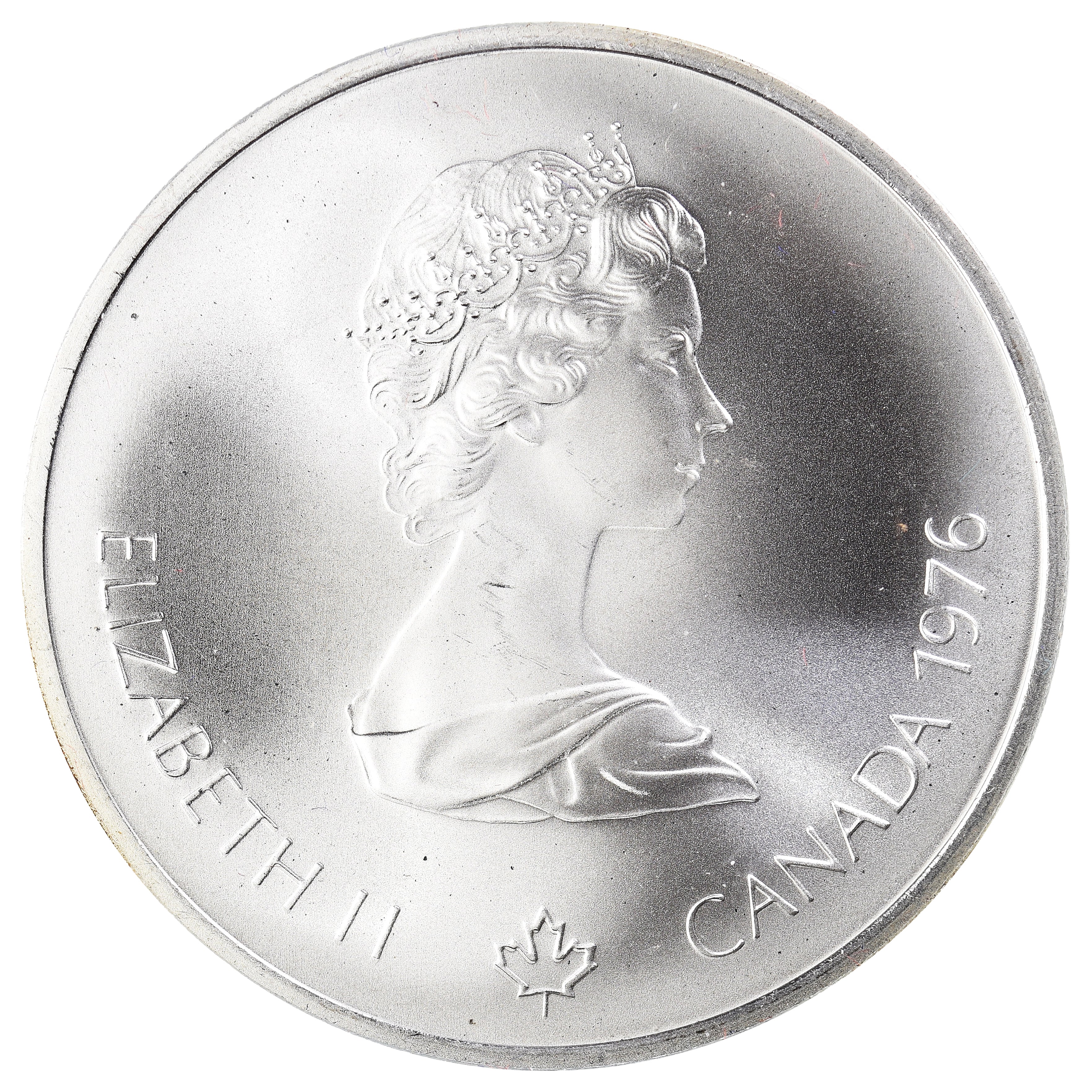 Coin, Canada, Elizabeth II, 1976 Olympics - Field Hockey, 10 Dollars, 1976