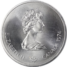 Coin, Canada, Elizabeth II, 1976 Olympics - Lacrosse, 10 Dollars, 1974, Royal