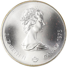 Coin, Canada, Elizabeth II, 1976 Olympics - Platform Diver, 5 Dollars, 1975