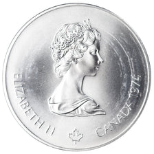 Coin, Canada, Elizabeth II, 1976 Olympics - Canoeing, 5 Dollars, 1974, Royal