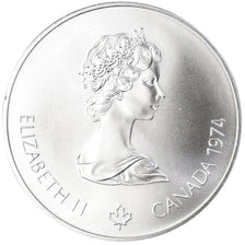 Monnaie, Canada, Elizabeth II, 1976 Olympics - Rowing, 5 Dollars, 1974, Royal
