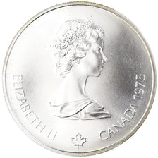 Coin, Canada, Elizabeth II, 1976 Olympics - Javelin, 5 Dollars, 1975, Royal