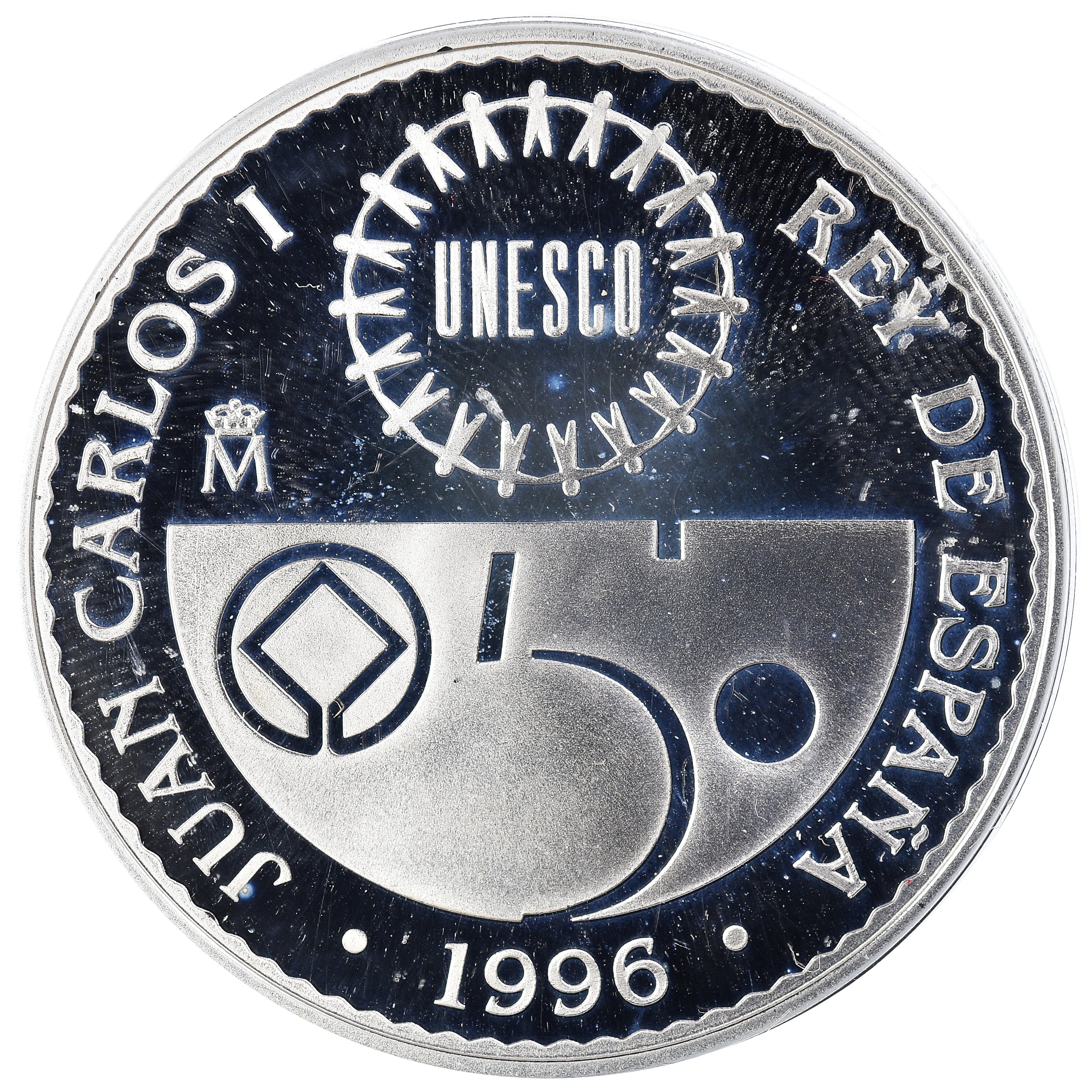 Coin, Spain, Juan Carlos I, Djenne, 2000 Pesetas, 1996, Madrid, Proof