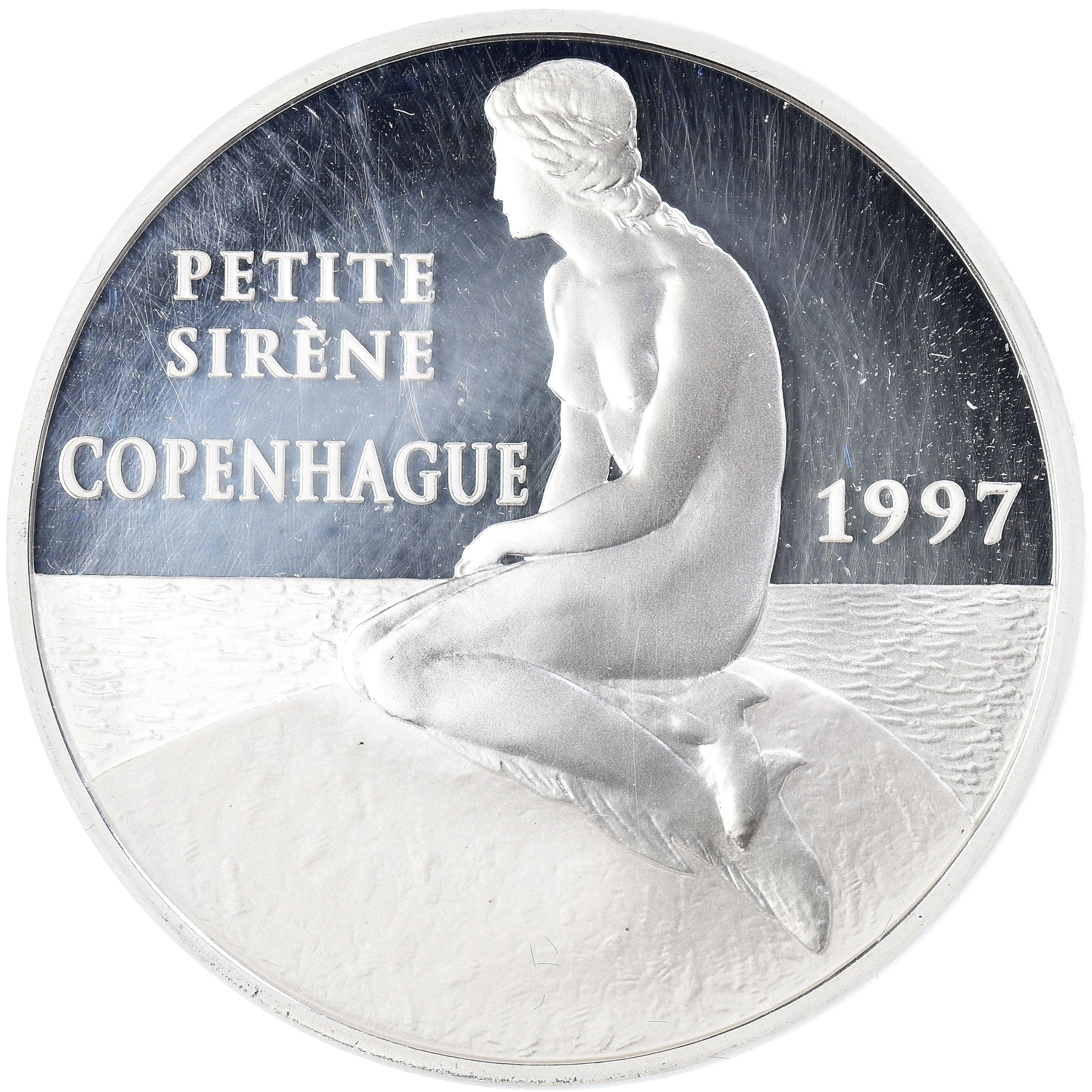 Munten, Frankrijk, Monnaie de Paris, Petite Sirène de Copenhague, 100 Francs-15