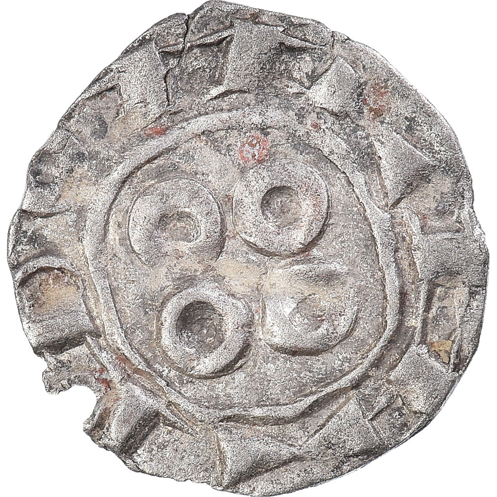 Coin, France, Languedoc, Anonymous, Denarius, 11-12th century, EF(40-45)