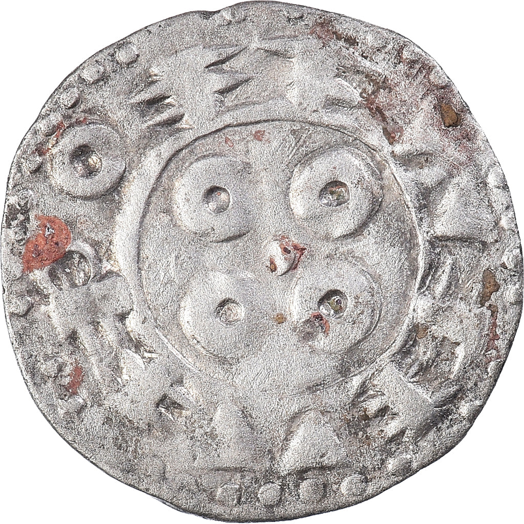 Monnaie, France, Languedoc, Anonymes, Denier, 11-12ème siècle, TTB, Billon