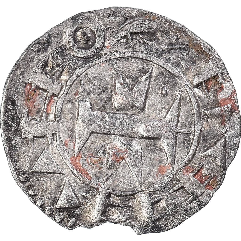 Monnaie, France, Languedoc, Anonymes, Denier, 11-12ème siècle, TTB+, Billon