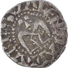 Coin, France, Dauphiné, Anonymous, Denarius, Valence, EF(40-45), Silver