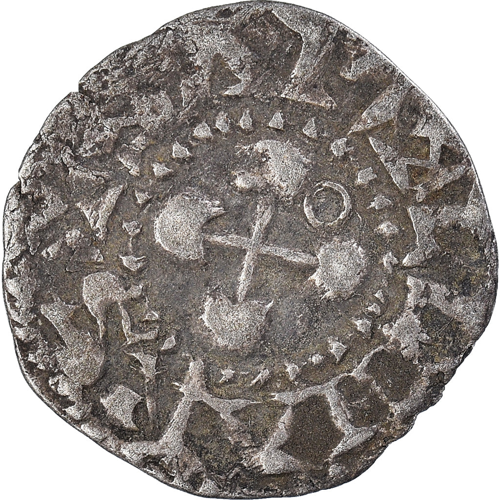 Coin, France, Dauphiné, Anonymous, Denarius, Valence, EF(40-45), Silver