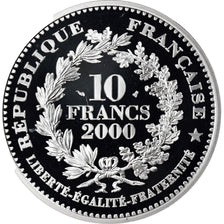 Moeda, França, Monnaie de Paris, Statère des Parisii, 10 Francs, 2000, Paris