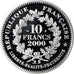 Coin, France, Monnaie de Paris, Denier de Charlemagne, 10 Francs, 2000, Paris