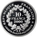 Coin, France, Monnaie de Paris, Denier de Charlemagne, 10 Francs, 2000, Paris