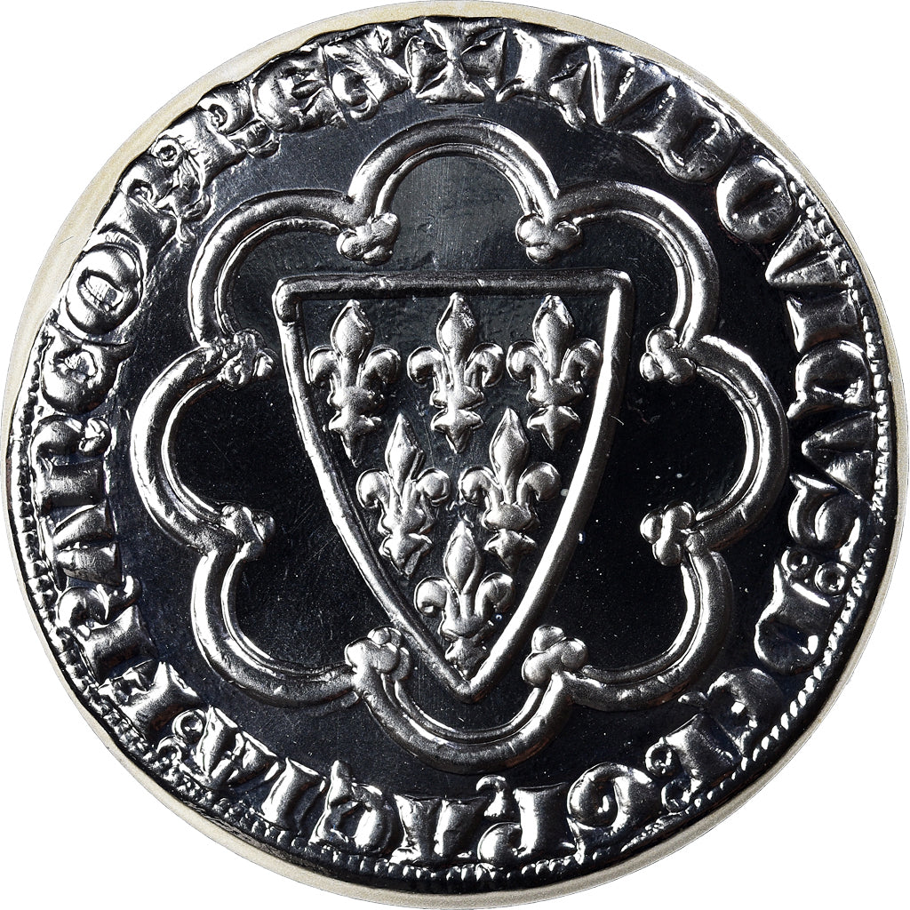 Coin, France, Monnaie de Paris, Denier de Charlemagne, 10 Francs, 2000, Paris