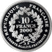 Coin, France, Monnaie de Paris, Le Franc à cheval, 5 Francs, 2000, Paris