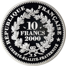 Moeda, França, Monnaie de Paris, Louis d'or de Louis XIII, 10 Francs, 2000