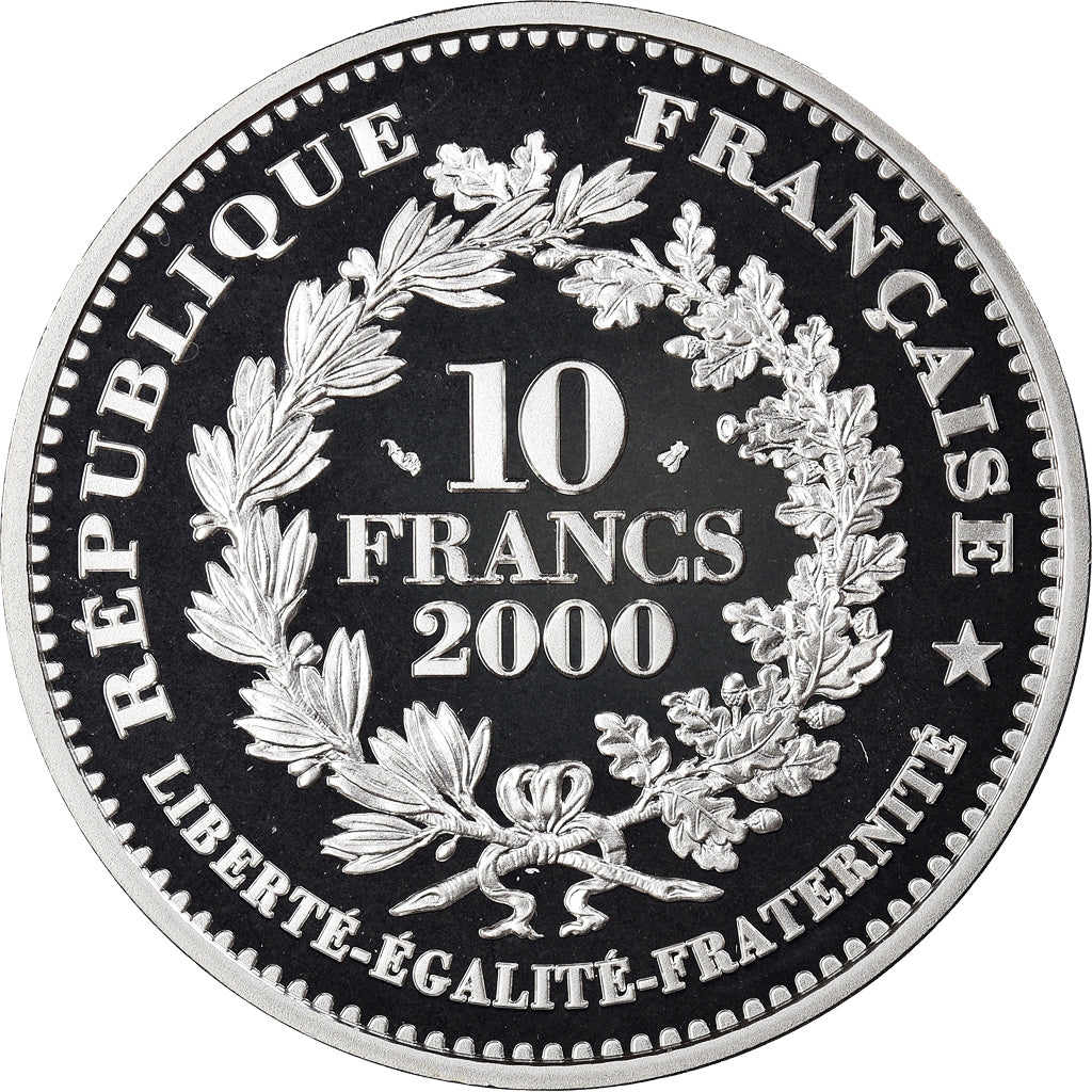 Monnaie, France, Monnaie de Paris, Marianne de Chaplain, 10 Francs, 2000, Paris