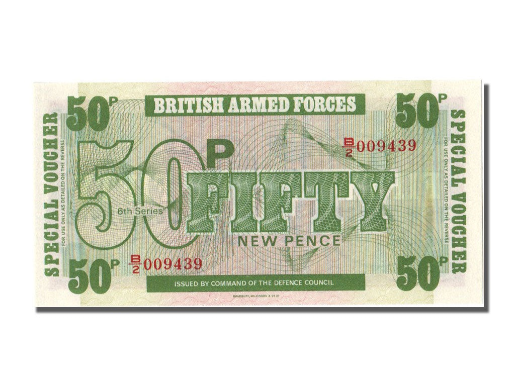 Banknote, Great Britain, 50 New Pence, 1972, UNC(65-70)