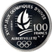 Moeda, França, 1992 Olympics, Albertville, Cross-country Skiing, 100 Francs