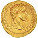 Moneta, Tiberius, Aureus, AD 14-37, Lyon - Lugdunum, AU(55-58), Złoto, RIC:29