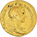 Monnaie, Trajan, Aureus, 107-108, Rome, TB, Or, Calicó:1013, RIC:148