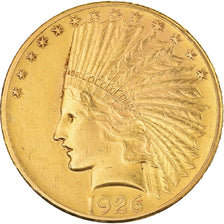 Munten, Verenigde Staten, Indian Head, $10, Eagle, 1926, Philadelphia, PR, Goud