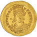 Munten, Theodosius II, Solidus, AD 443-450, Constantinople, PR+, Goud, RIC:292